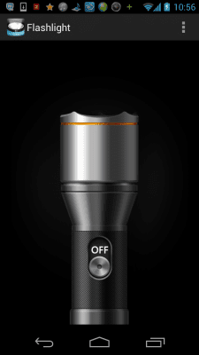 Screenshot of the application FlashLight LED - #1