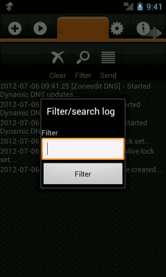 Screenshot of the application Dynamic DNS Update - #6