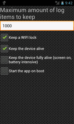 Screenshot of the application Dynamic DNS Update - #7