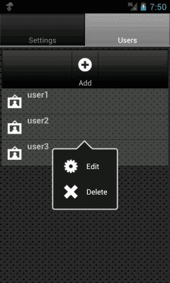 Screenshot of the application CVS Server - #4