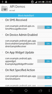Screenshot of the application DS Permission Manager (AppOps) - #3