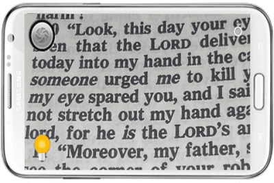 Screenshot of the application Magnifier - #3