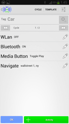 Screenshot of the application NFC ReTag FREE - #8