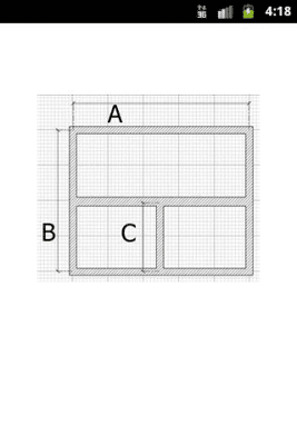 Screenshot of the application Calculation of the foundation - #5