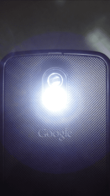 Screenshot of the application Color HD LED flashlight light - #1