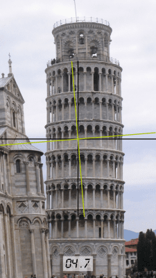 Screenshot of the application Bubble level - #3