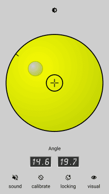 Screenshot of the application Bubble level - #4