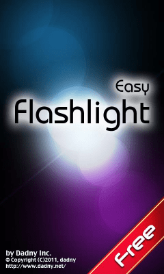 Screenshot of the application Flashlight Easy - #1