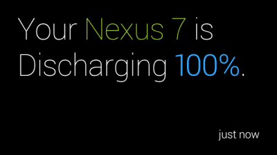 Screenshot of the application Phone Status Glassware - #3