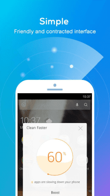 Screenshot of the application Speed Booster for Android - #3