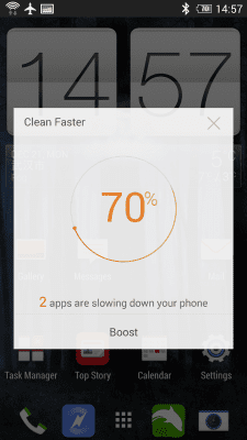 Screenshot of the application Speed Booster for Android - #7