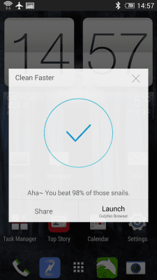 Screenshot of the application Speed Booster for Android - #8