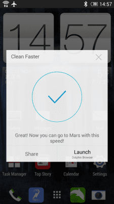 Screenshot of the application Speed Booster for Android - #10