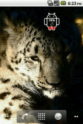 Screenshot of the application Robot Battery - #3