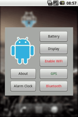 Screenshot of the application ICS Android Battery - #4