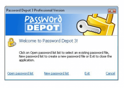 Screenshot of the application Password Depot - #1