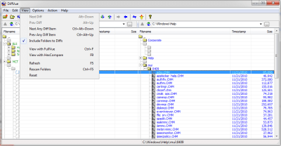 Screenshot of the application DiffVue - #5