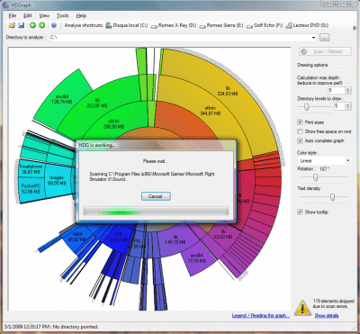 Screenshot of the application HDGraph - #3