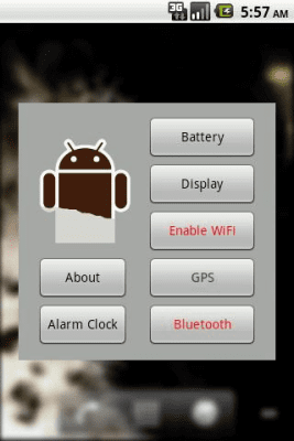 Screenshot of the application ICS Battery - #4