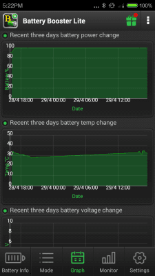 Screenshot of the application Battery Booster Lite - #3