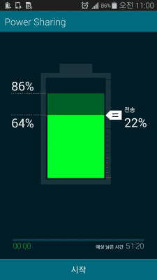 Screenshot of the application Power Sharing - #3