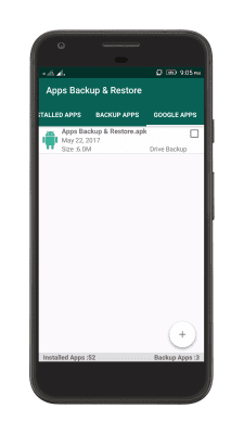 Screenshot of the application Apps Backup & Restore - #5