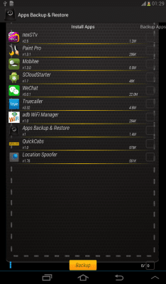 Screenshot of the application Apps Backup & Restore - #9