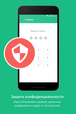Screenshot of the application Dumpster - #4