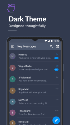 Screenshot of the application Block Text, SMS, Spam Blocker - Key Messages - #7