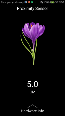 Screenshot of the application Sensor Box for Android - #6