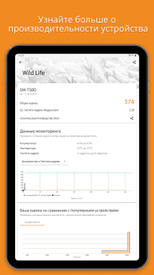Screenshot of the application 3DMark - #7