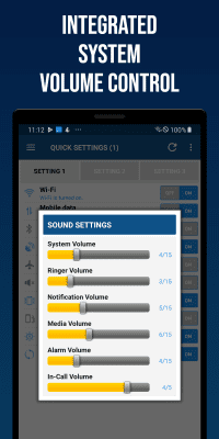 Screenshot of the application Smart Quick Settings - #6