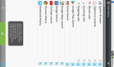 Screenshot of the application Quick Search History Cleanup - #9