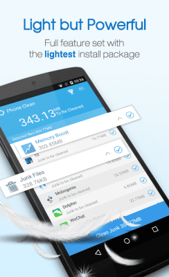 Screenshot of the application Phone Clean: Cleaning your phone - #3