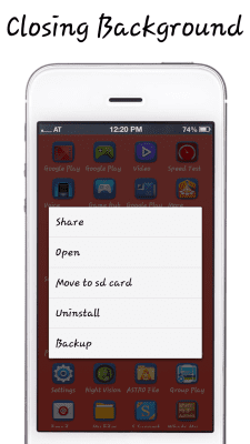 Screenshot of the application Android-Clean Master - #4