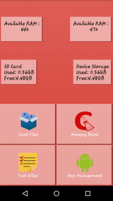 Screenshot of the application Android-Clean Master - #8