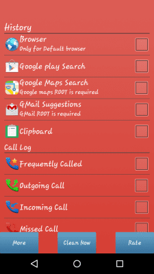 Screenshot of the application Android-Clean Master - #12