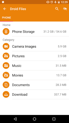 Screenshot of the application Droid Cleaner (Optimizer) - #6