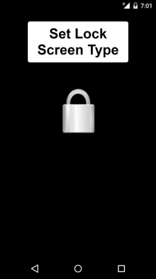 Screenshot of the application cancel lock screen - #1