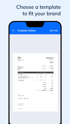 Screenshot of the application Zoho Invoice - Billing app - #3