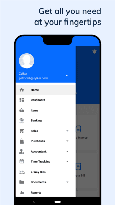Screenshot of the application Zoho Invoice - Billing app - #7