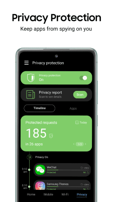 Screenshot of the application Samsung Max Privacy VPN and Data Saver - #1