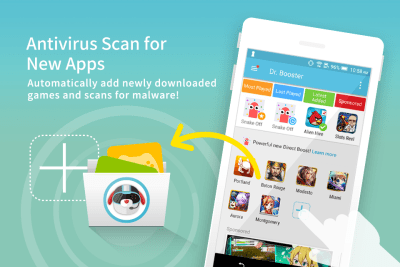 Screenshot of the application Dr. Booster - #4