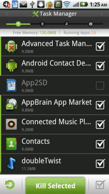 Screenshot of the application EZ Droid - #1