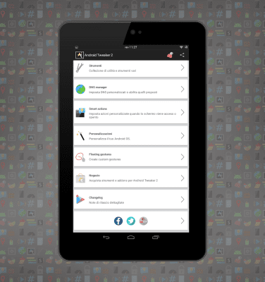 Screenshot of the application Android Tweaker 2 - #3