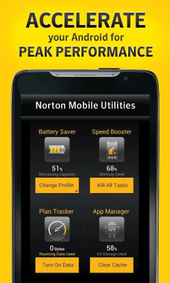 Screenshot of the application Norton Utilities & Task Killer - #1