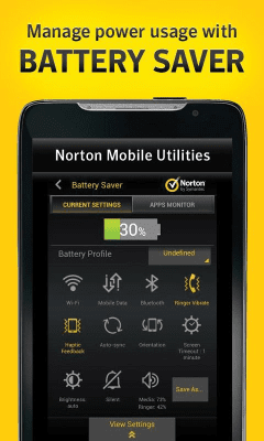 Screenshot of the application Norton Utilities & Task Killer - #2