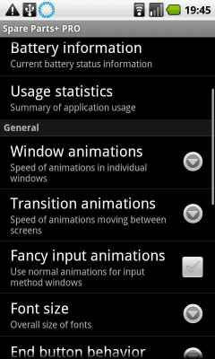 Screenshot of the application Blade Buddy - #5