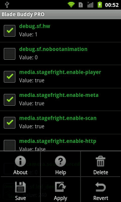 Screenshot of the application Blade Buddy - #6