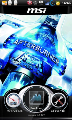 Screenshot of the application MSI Afterburner APP - #1